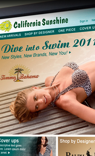 California Sunshine e-commerce site
