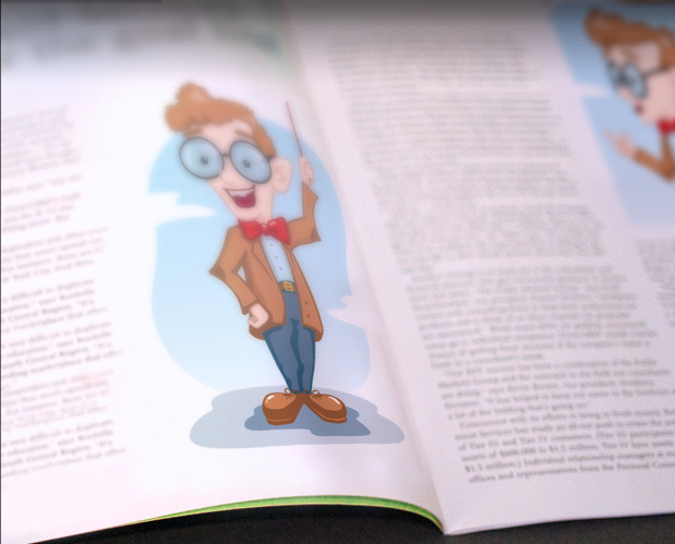editorial illustration professor