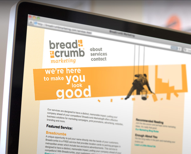 marketing website and flash intro