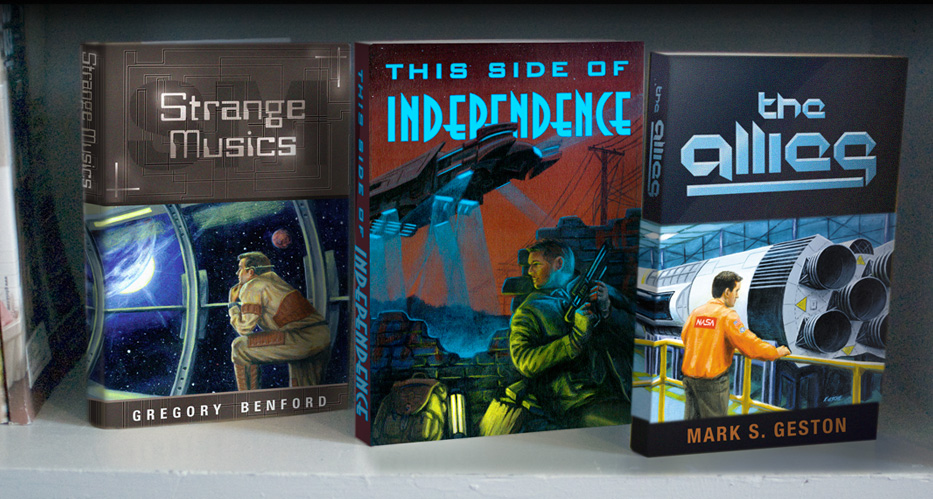 science-fiction book cover illustrations and design nj company